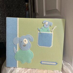 K&Company 12x12 Baby Boy Fabric Album - NWOT